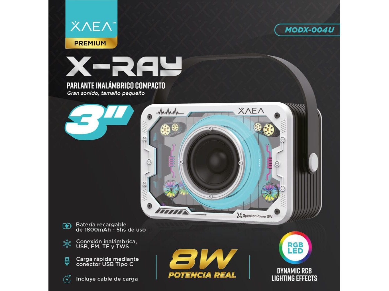 PARLANTE 3" XAEA MODX-004U