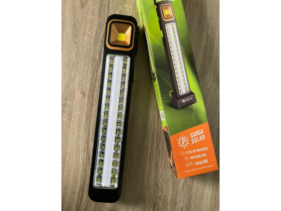 LUZ DE EMERGENCIA ORYX RECARGABLE 32LEDS OR-0810