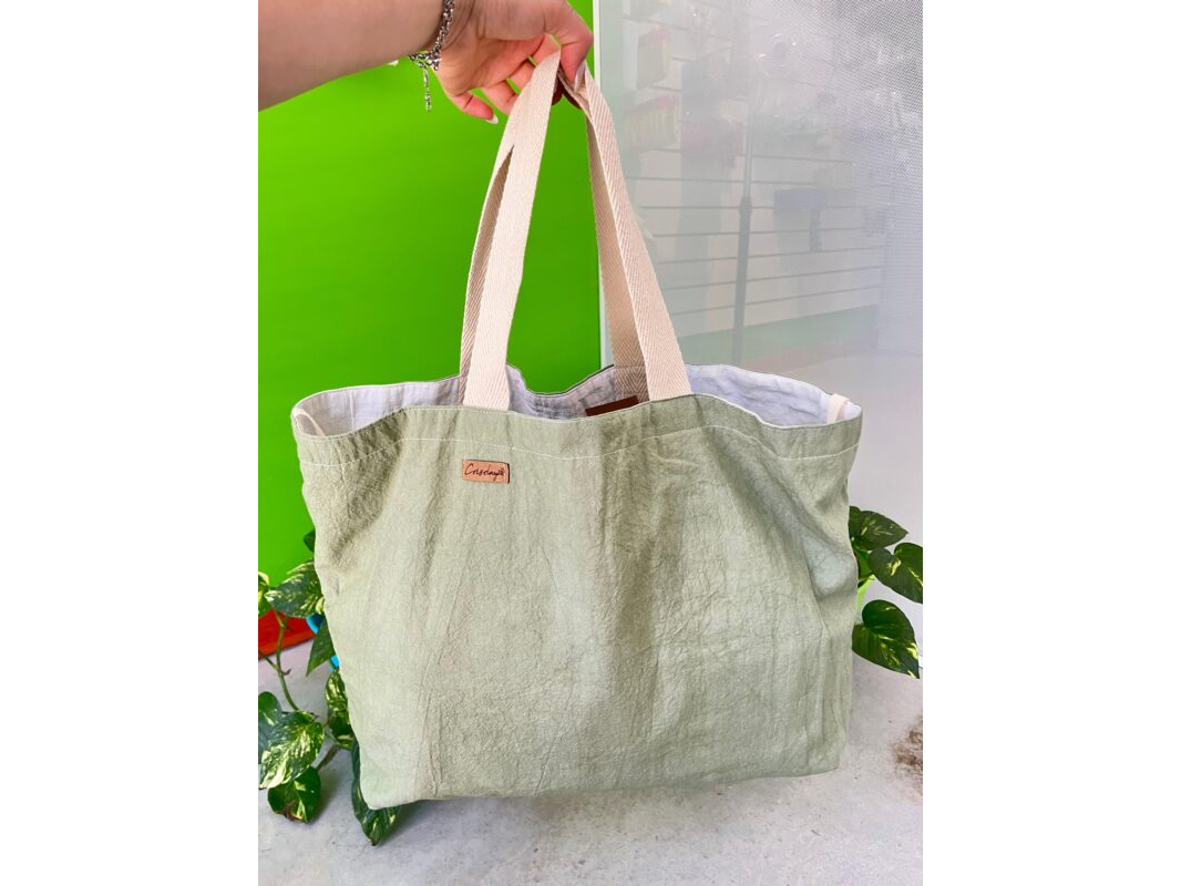 BOLSO REVERSIBLE DE TUSOR/ARRUGUE ART. 2155