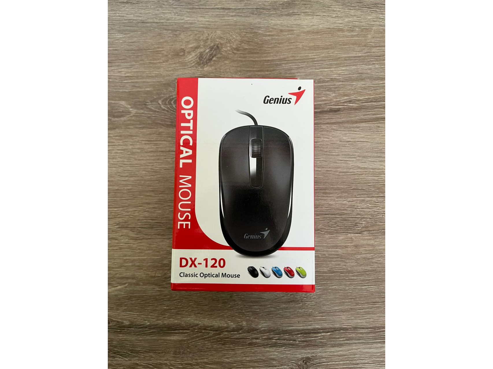 MOUSE OPTICO GENIUS C/CABLE DX-120