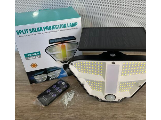 REFLECTOR LED CON PANEL SOLAR KQ-D07