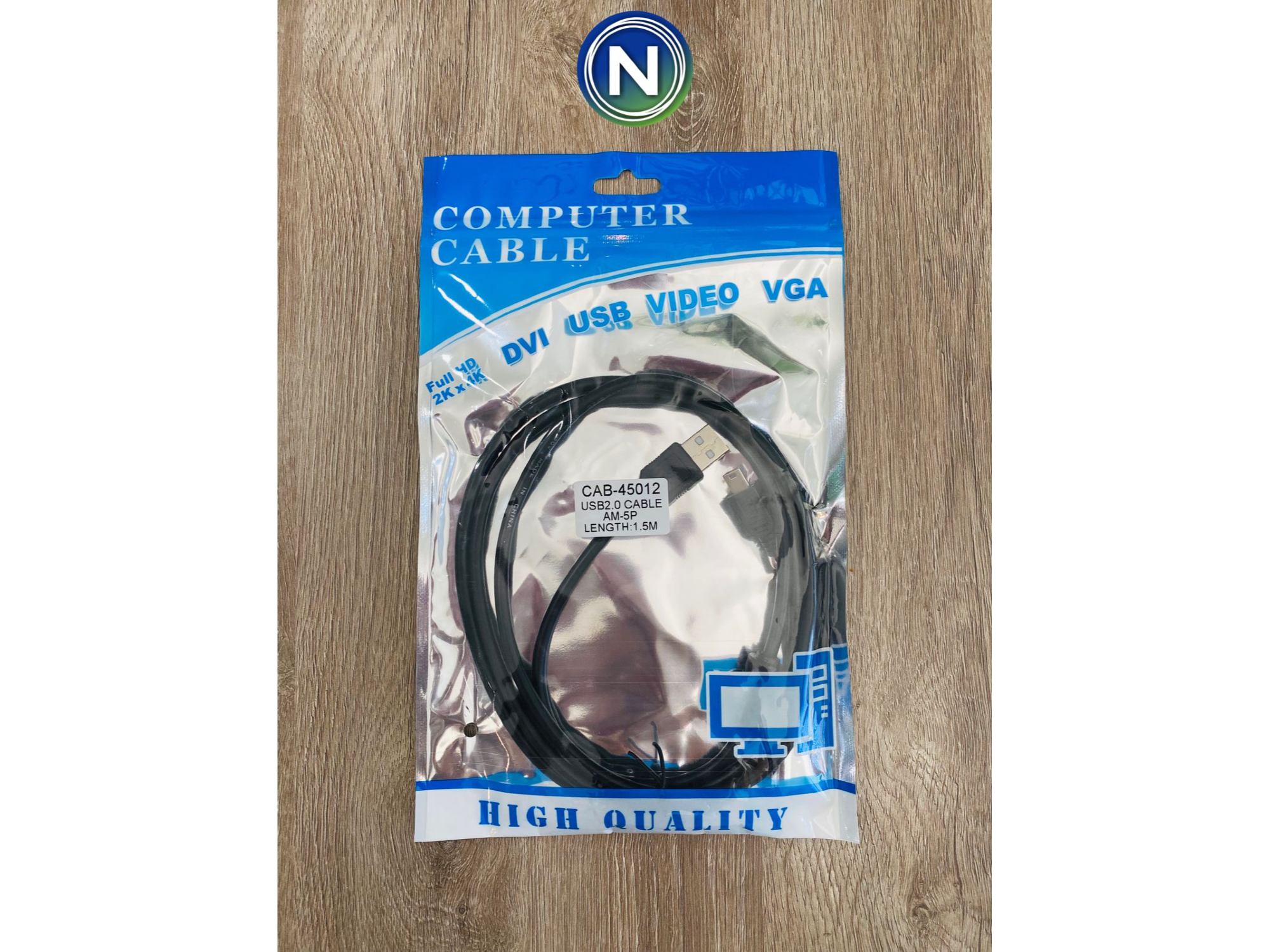 CABLE USB V3 CON FILTRO 1,2MTS