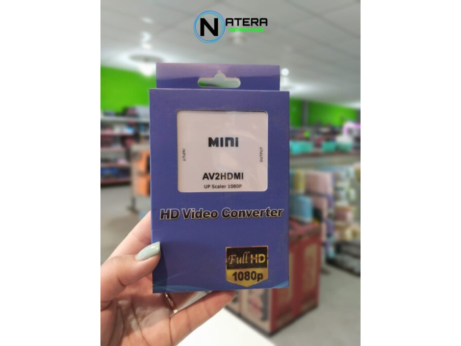 CONVERSOR AV A HDMI (RCA-HDMI)