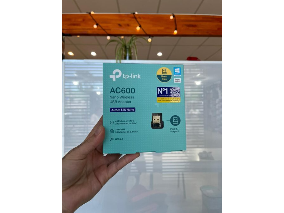 PLACA WIFI NANO ARCHER TU2 TP-LINK (AC600) USB DUAL BAND