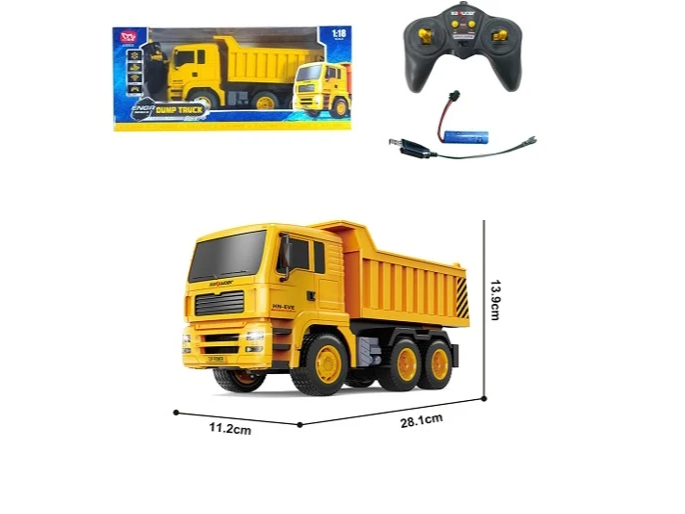 CAMION VOLQUETE TELEDIRIGIDO KALIWO C/CONTROL REMOTO