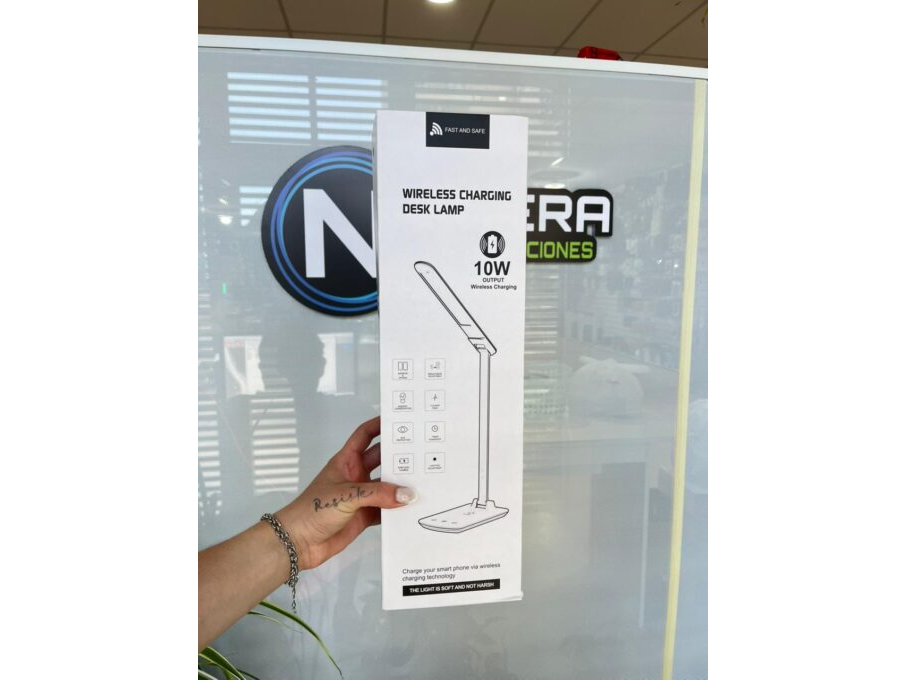 LAMPARA LED C/CARGA INALAMBRICA MODS-046 10W