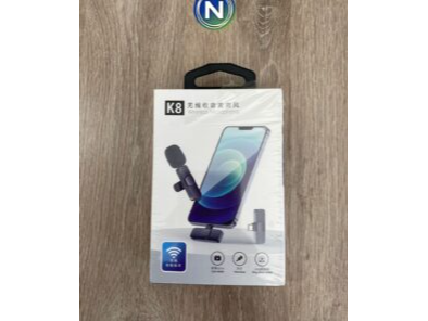 MICROFONO CORBATERO INALAMBRICO K8