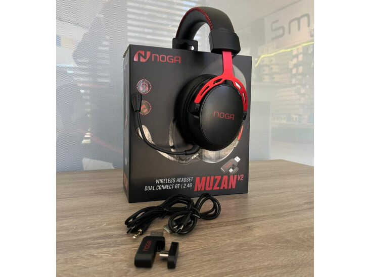 VINCHA GAMER INALAMBRICA MUZAN V2 NOGA C/MICROFONO