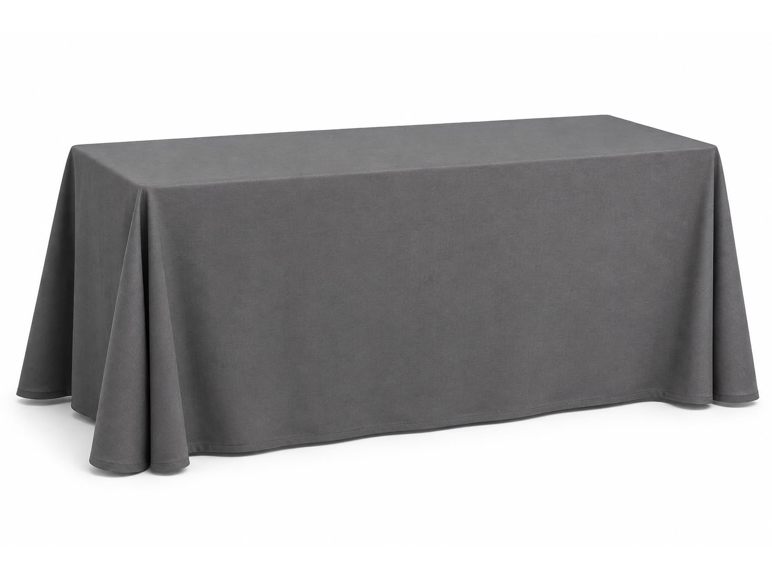 Mantel Tusor Gris Oscuro