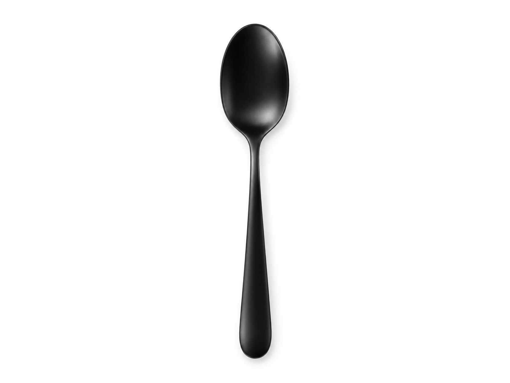 Cuchara Postre Negro