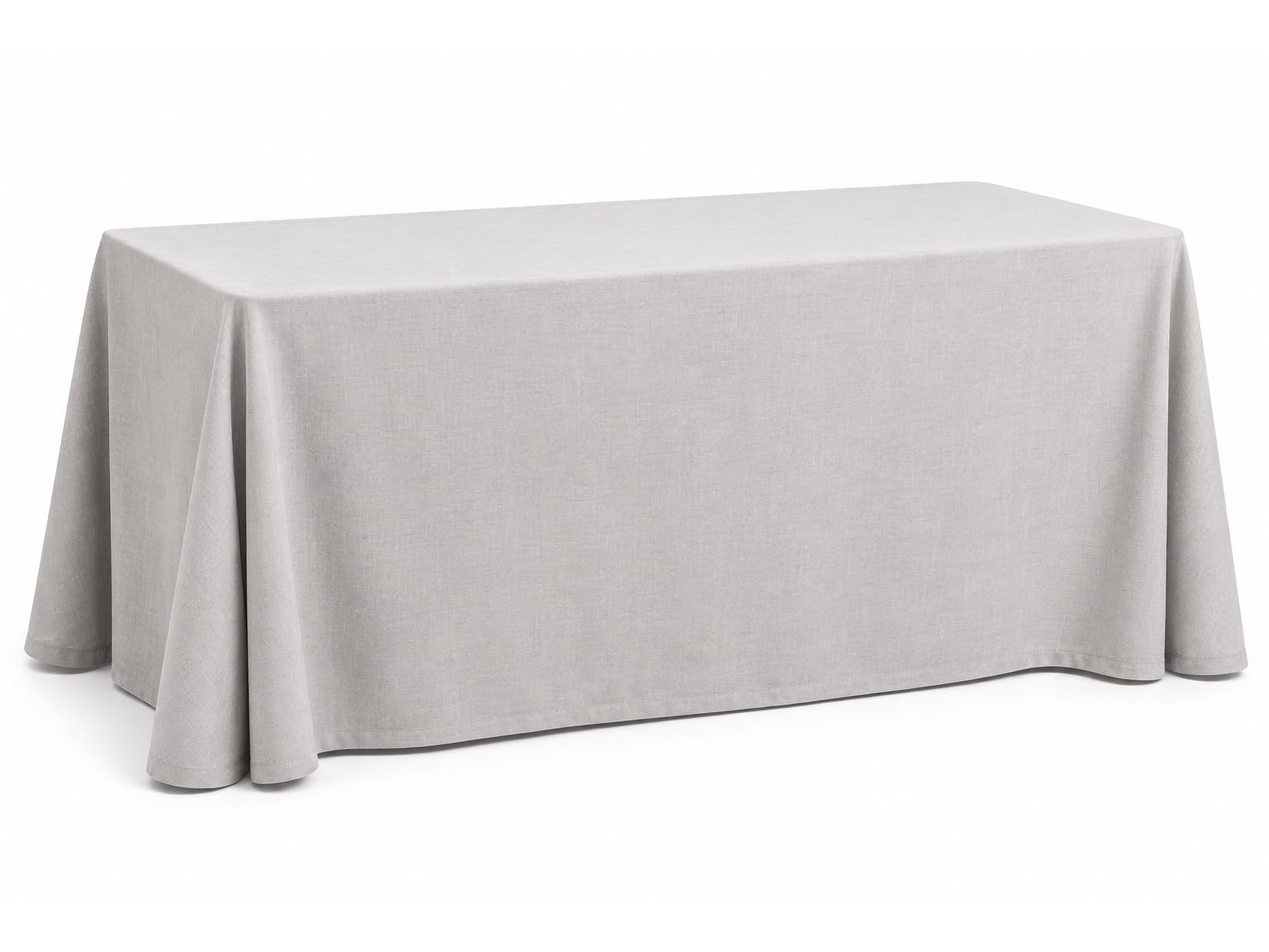 Mantel Tusor Gris Claro