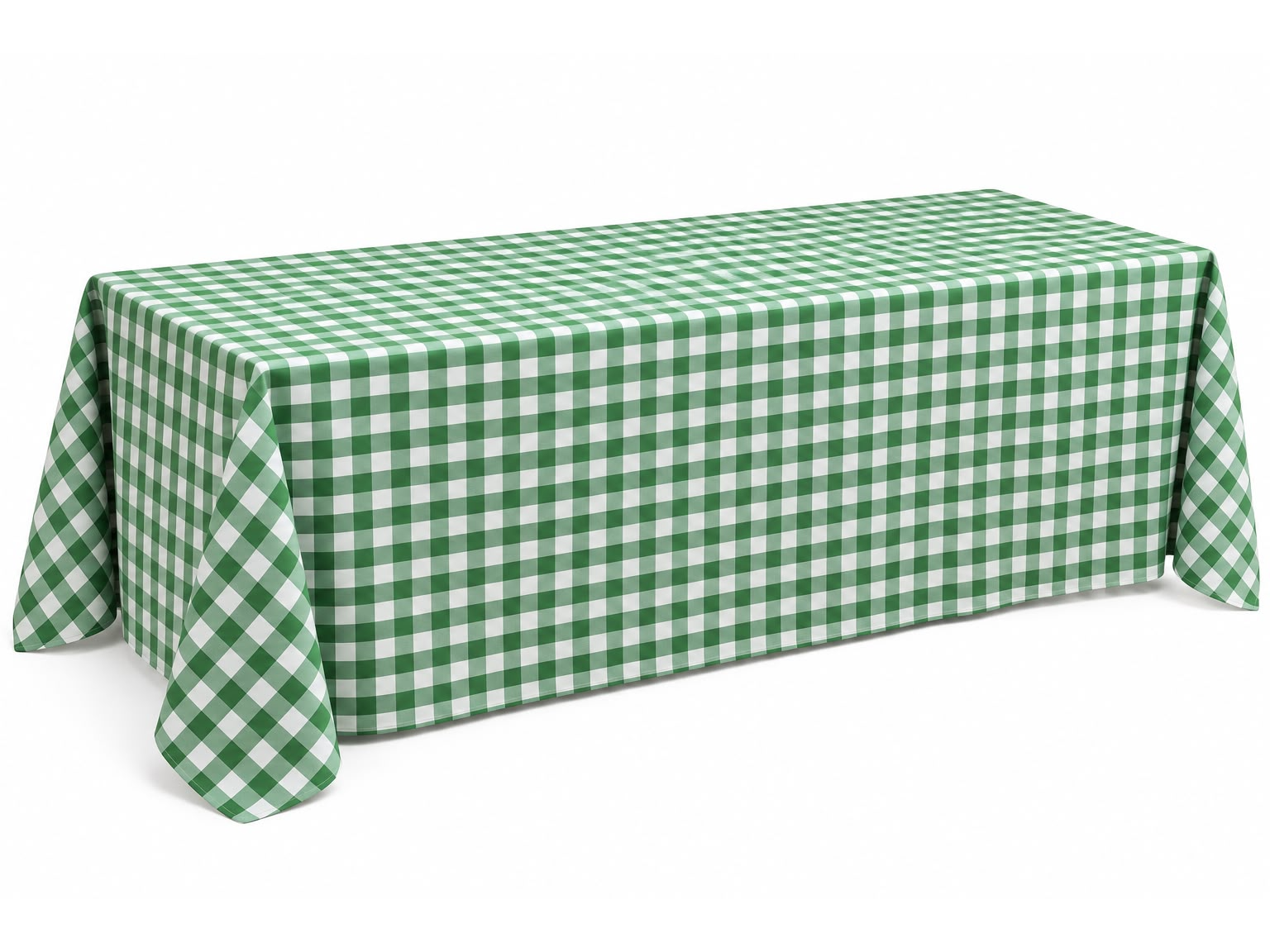Mantel a Cuadros - Verde Blanco
