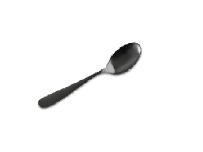 Cuchara postre negro