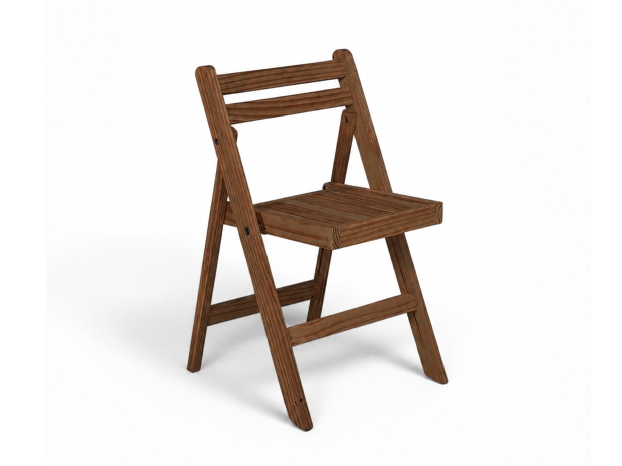 Silla Madera Marron