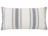 Almohadon Crema Detalles Gris