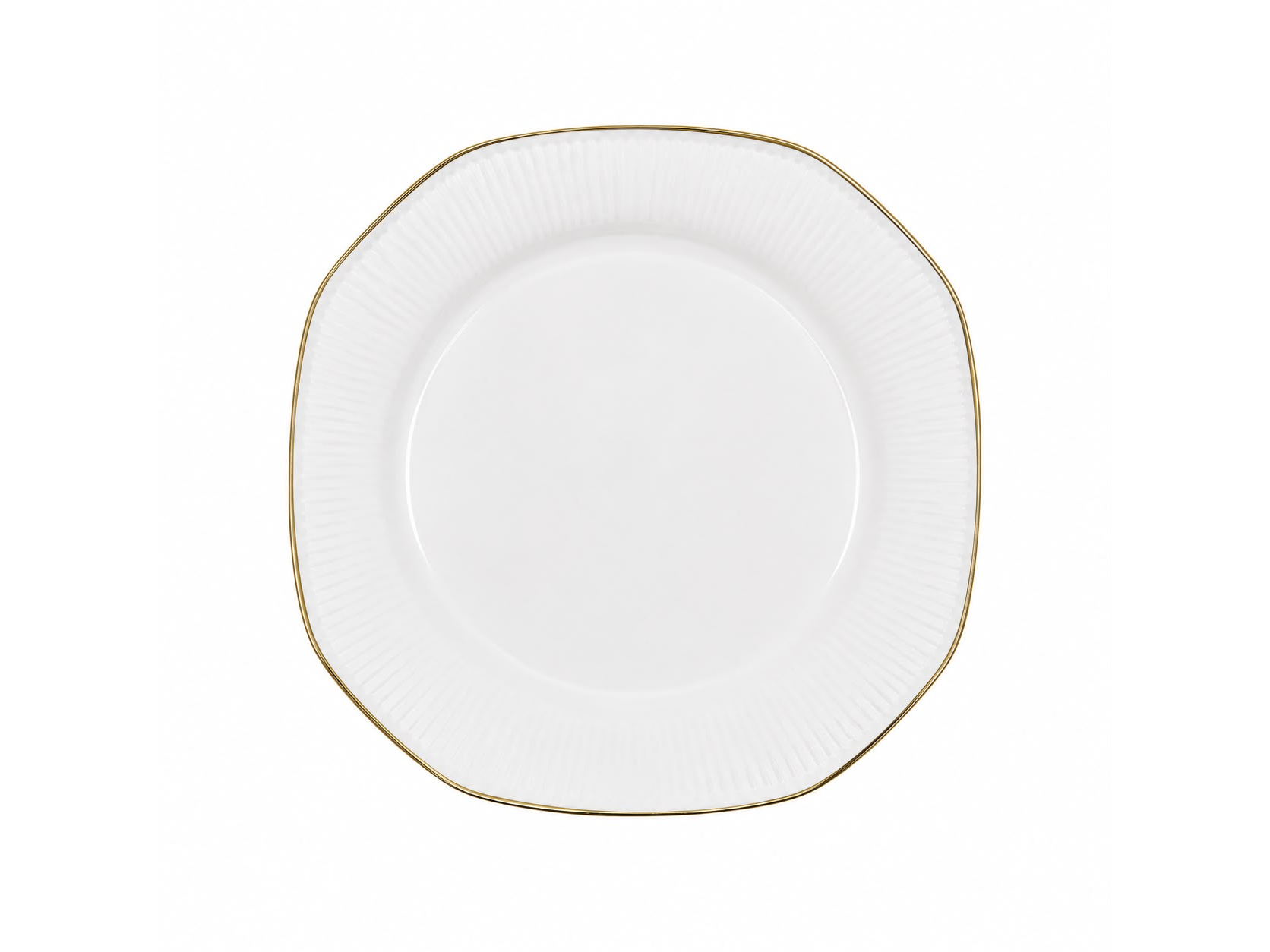 Plato Pan Hexagonal c/Dorado