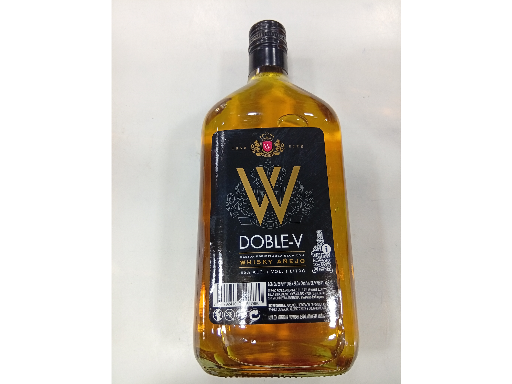 Whisky DOBLE- V