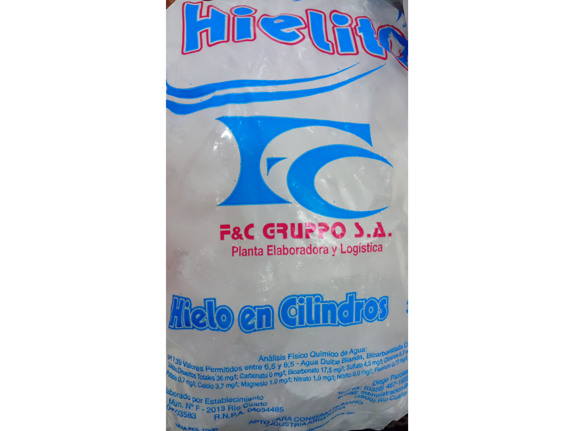 Rolito de Hielo 3kg