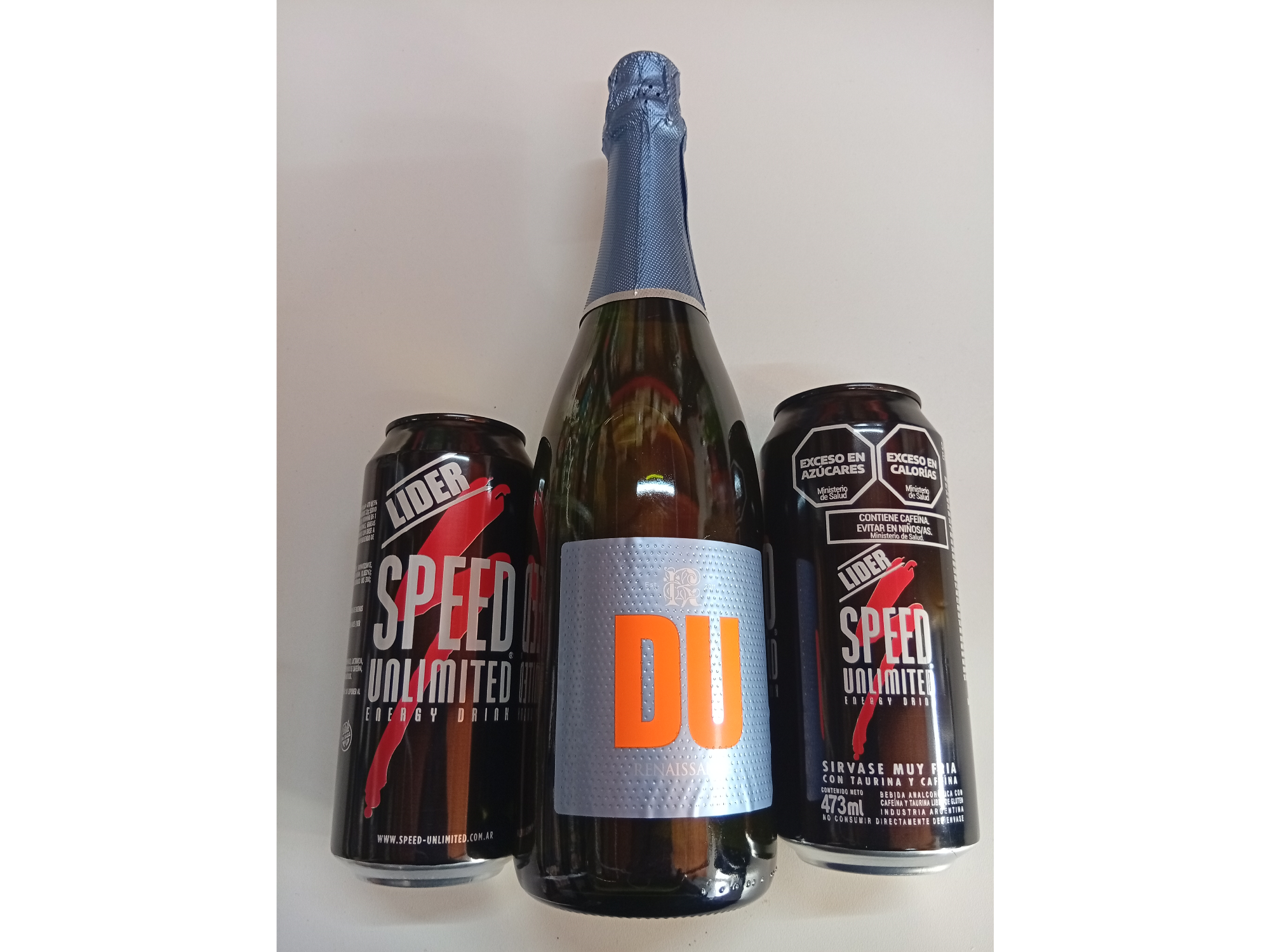 Combo Champagne + 2 Speed XL