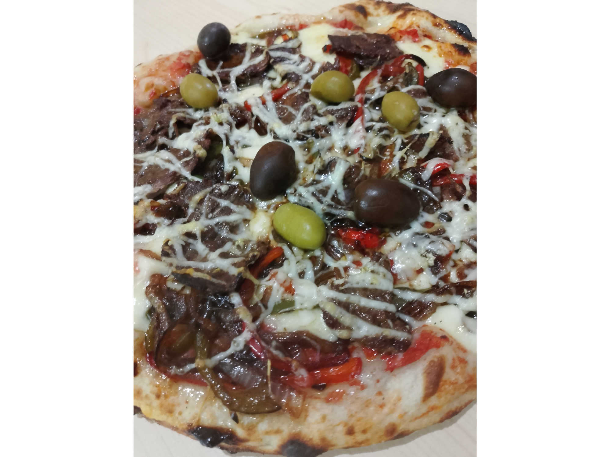 Pizza Criolla ( Mediana )