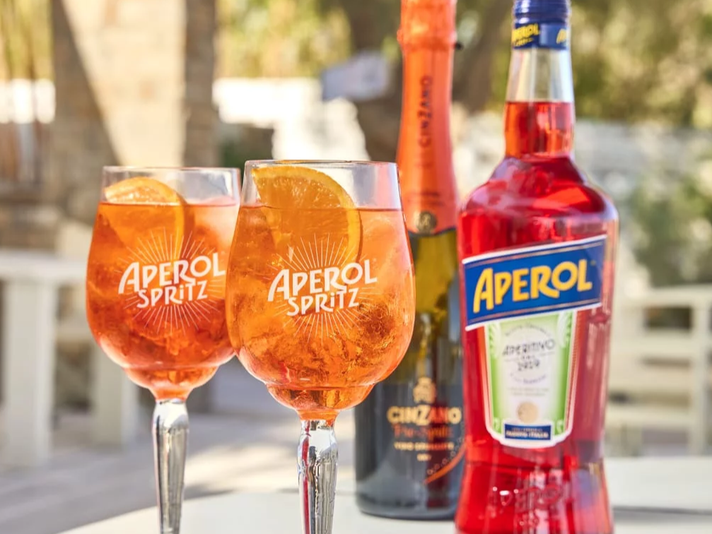 APEROL SPRITZ + 1 ESPUMANTE