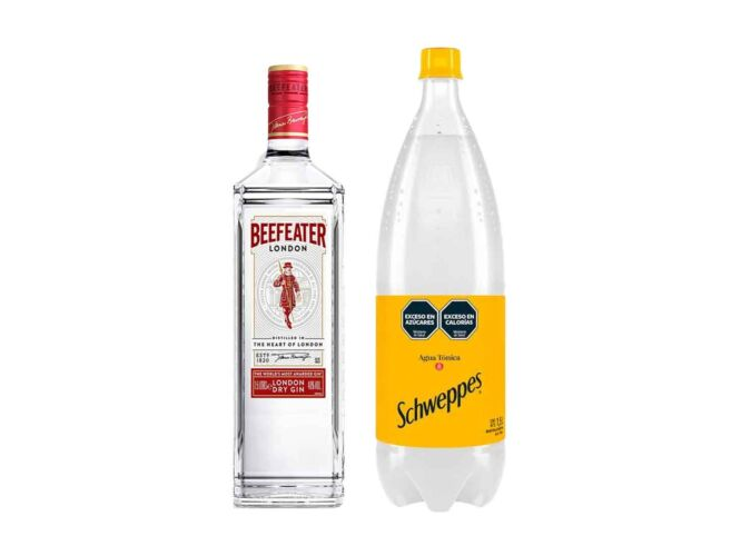 GIN BEEFEATER 1L + 1 AGUA TÓNICA DE 1.5L
