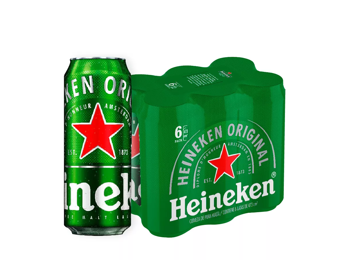 HEINEKEN X6 LATAS 475CC