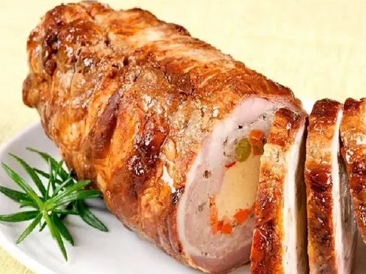 ARROLLADO DE POLLO