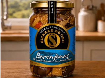 ESCABECHE BERENJENA - SERRAS DE ORO