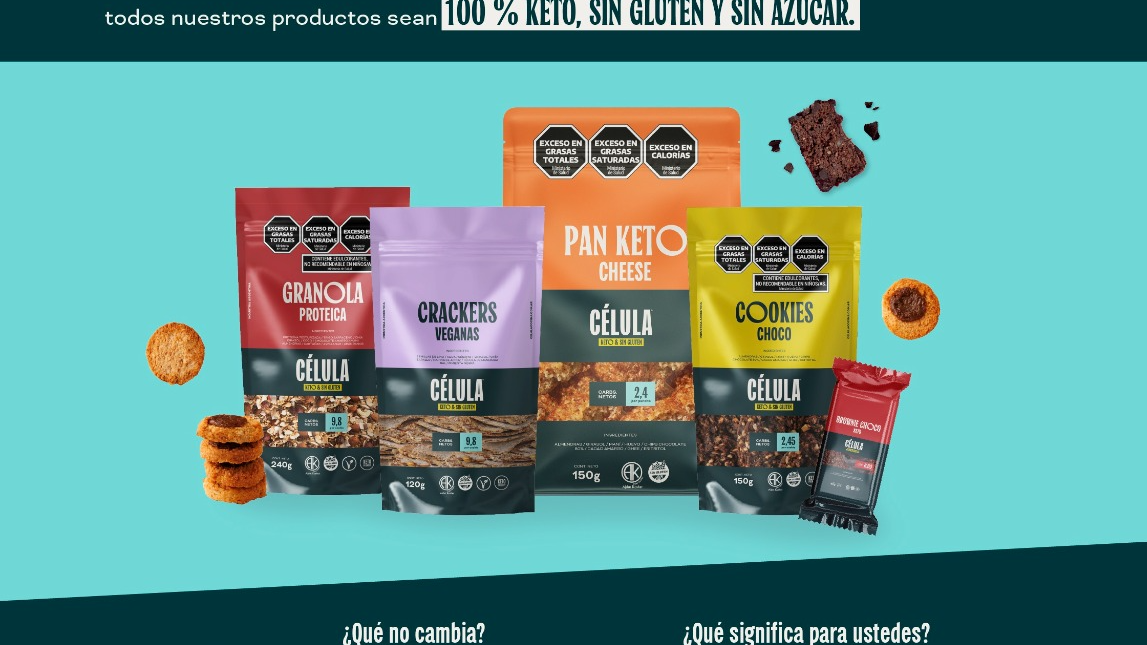 Keto, sin azúcar y sin gluten