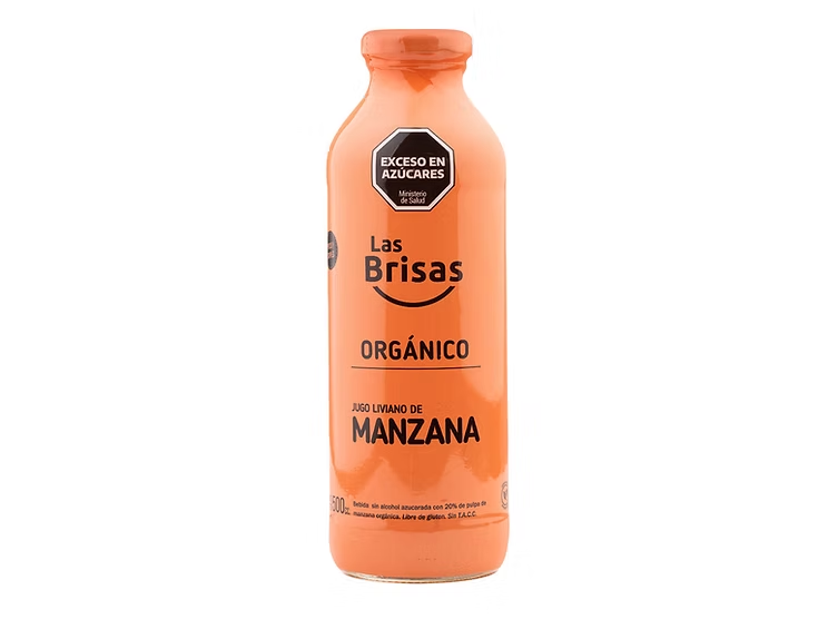 Jugo liviano manzana