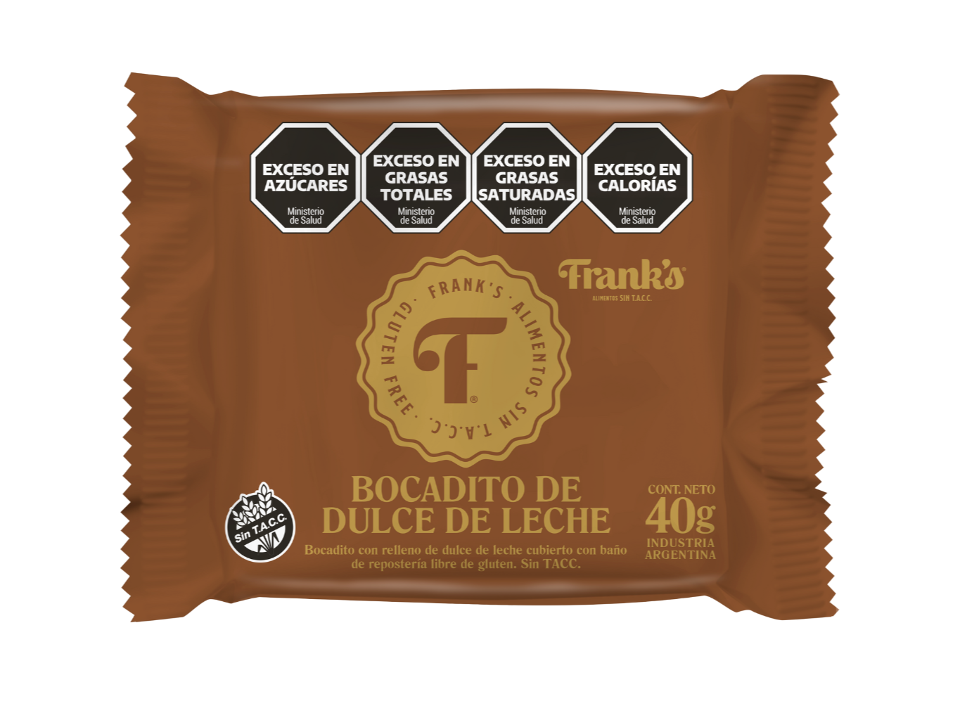 Bocadito De Dulce De Leche X  8 UN Frank´s