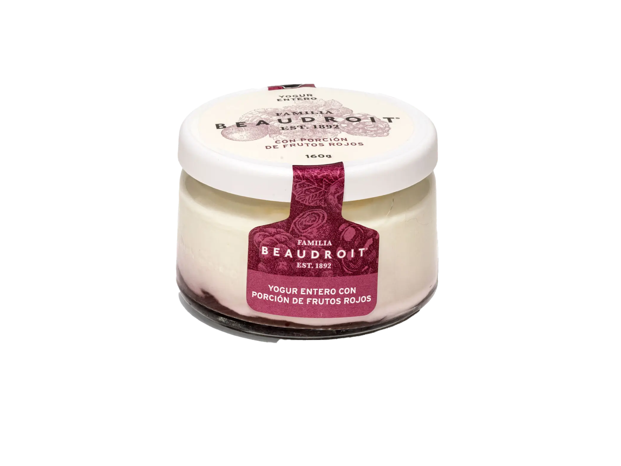 Yogur entero frutos rojos - 160 gr