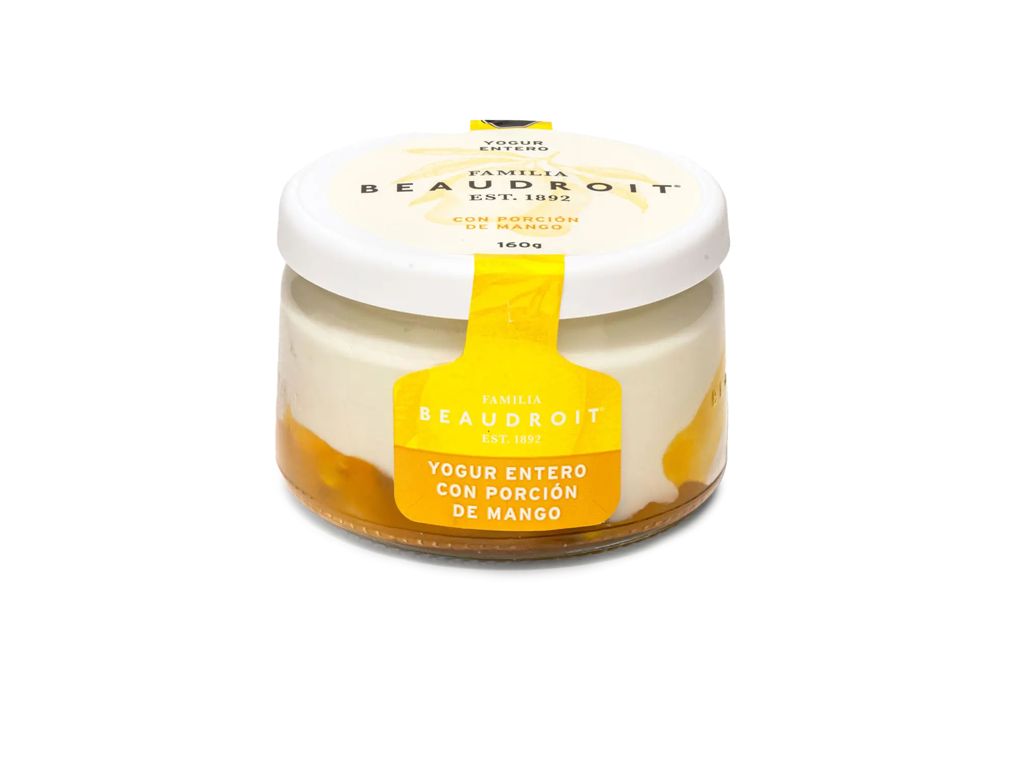 Yogur entero mango - 160 gr