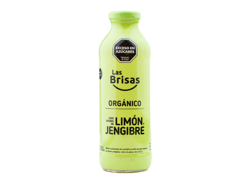 Jugo liviano limon y jengibre