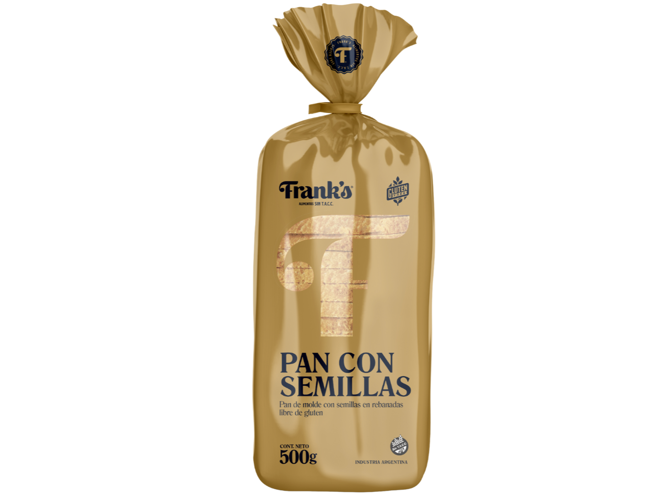 Pan con semillas sin tacc 500g