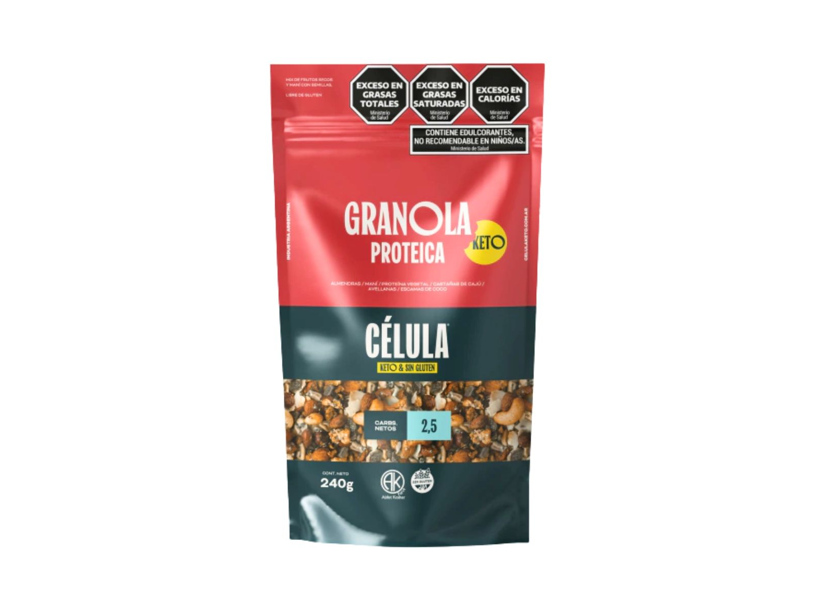 Granola PROTEICA KETO Célula