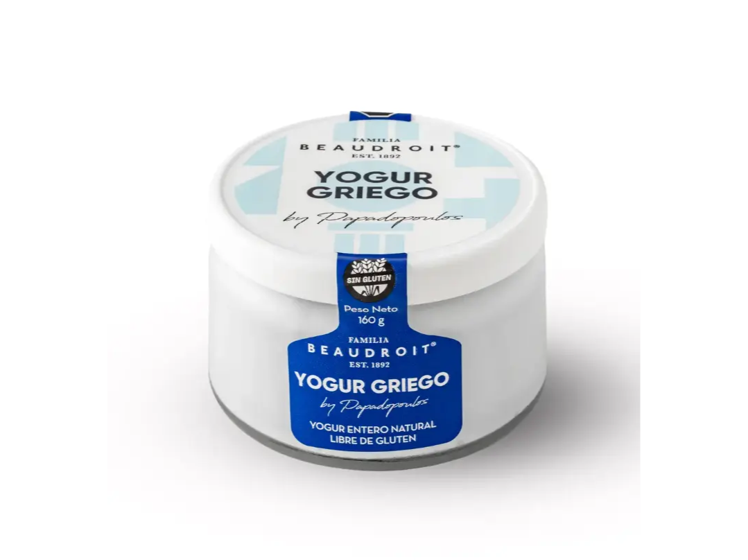 Yogur natural griego SIN AZÚCAR - 160 gr