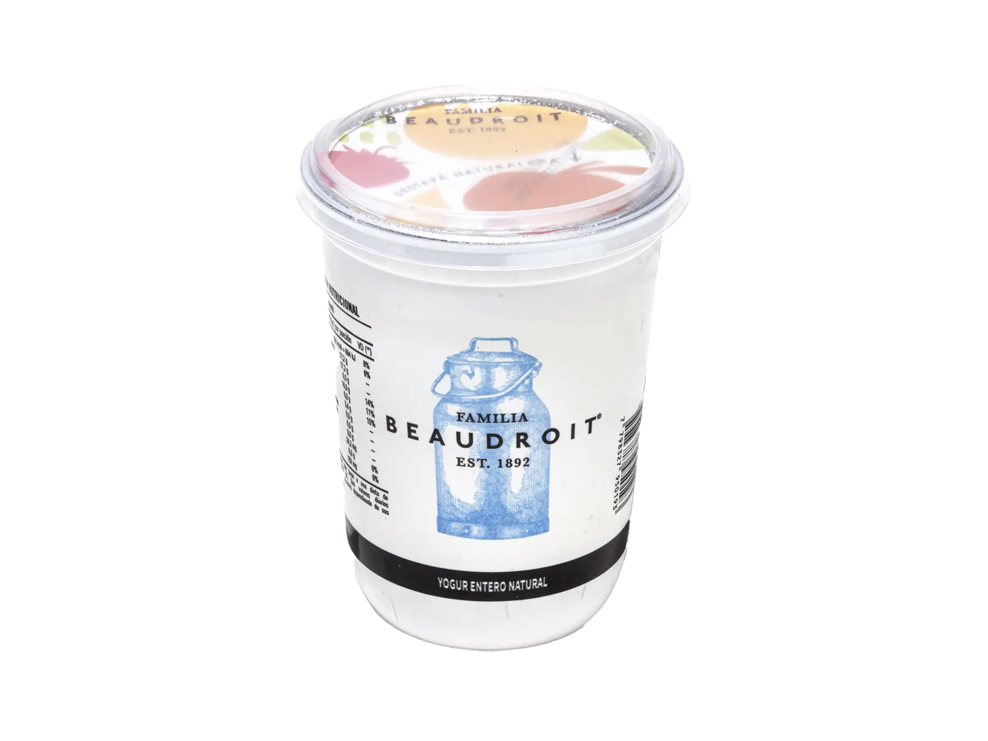 Yogur entero natural sin azúcar - 400 gr