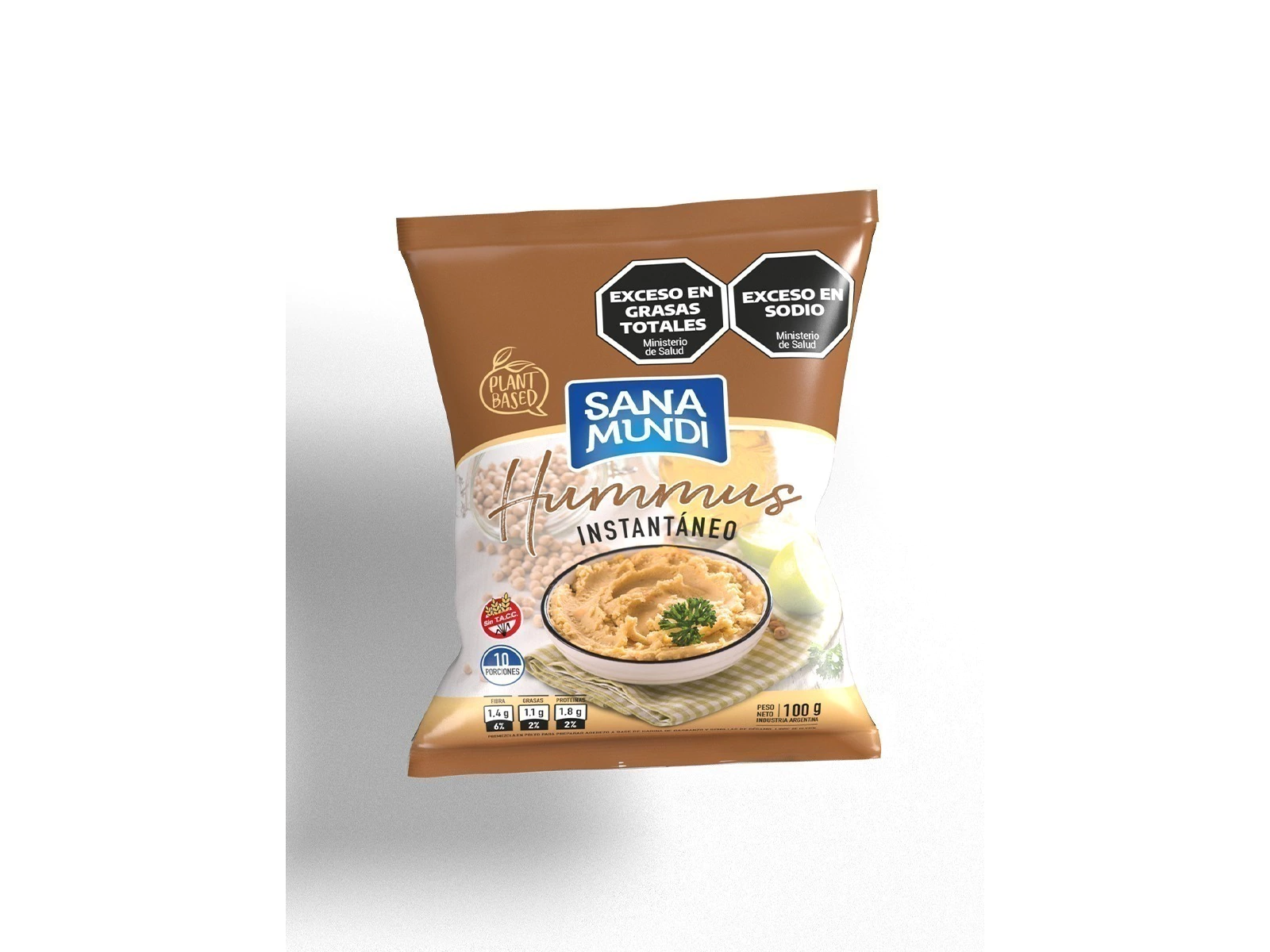 Hummus instantáneo Sana Mundi 100g
