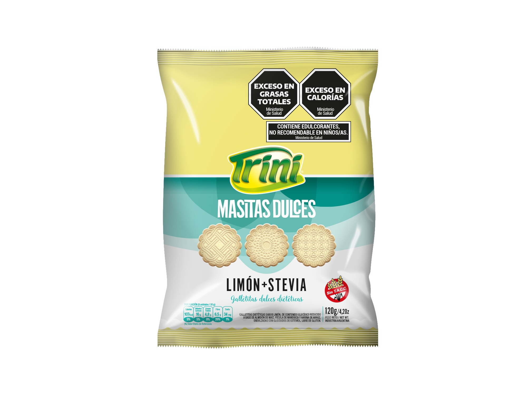 Masitas Dulces De Limón Sin Azúcar Trini