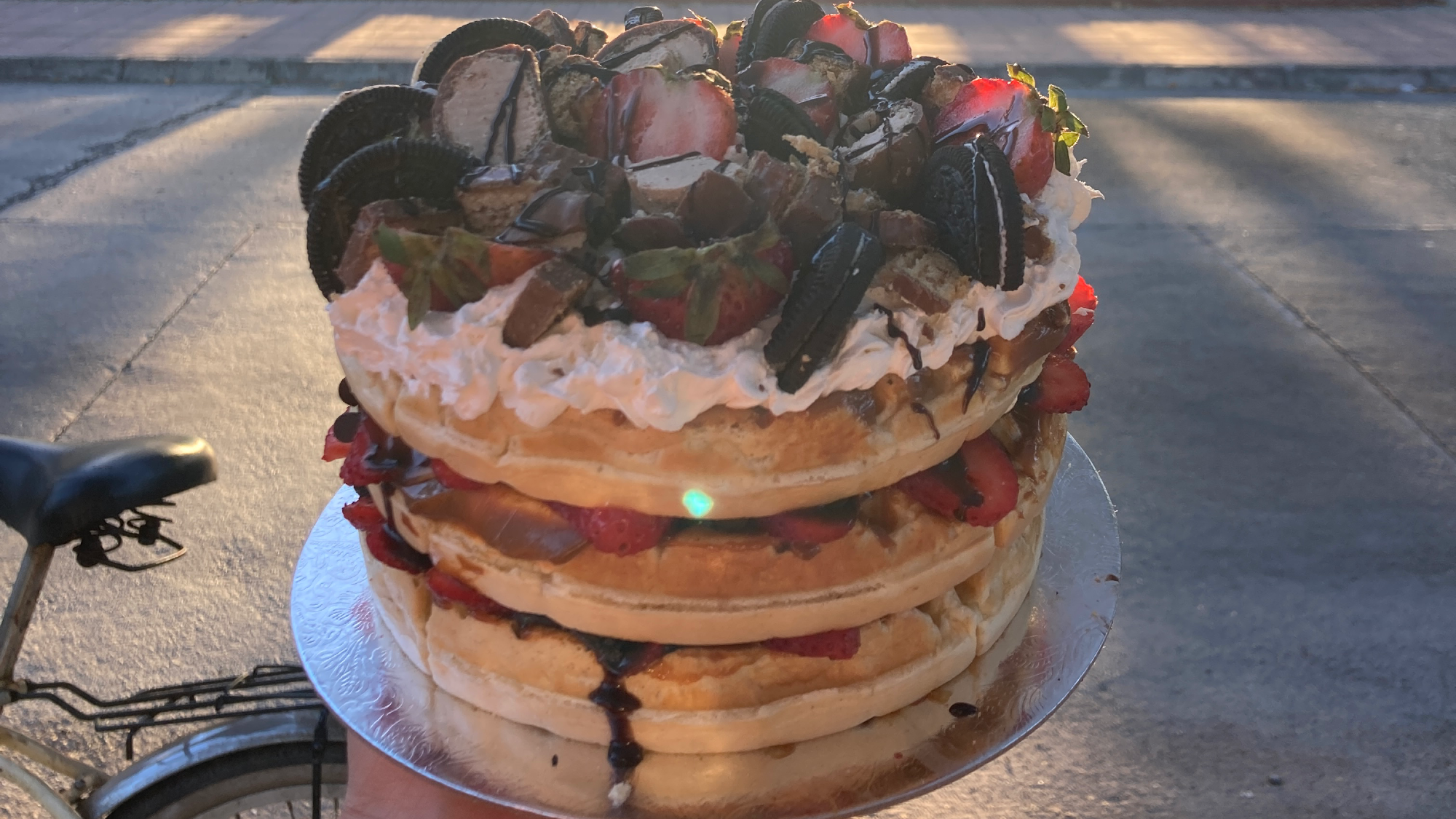 Tortas de Waffles