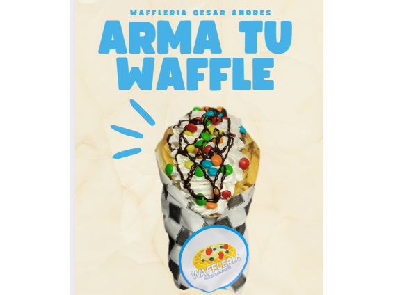 Arma tu waffle