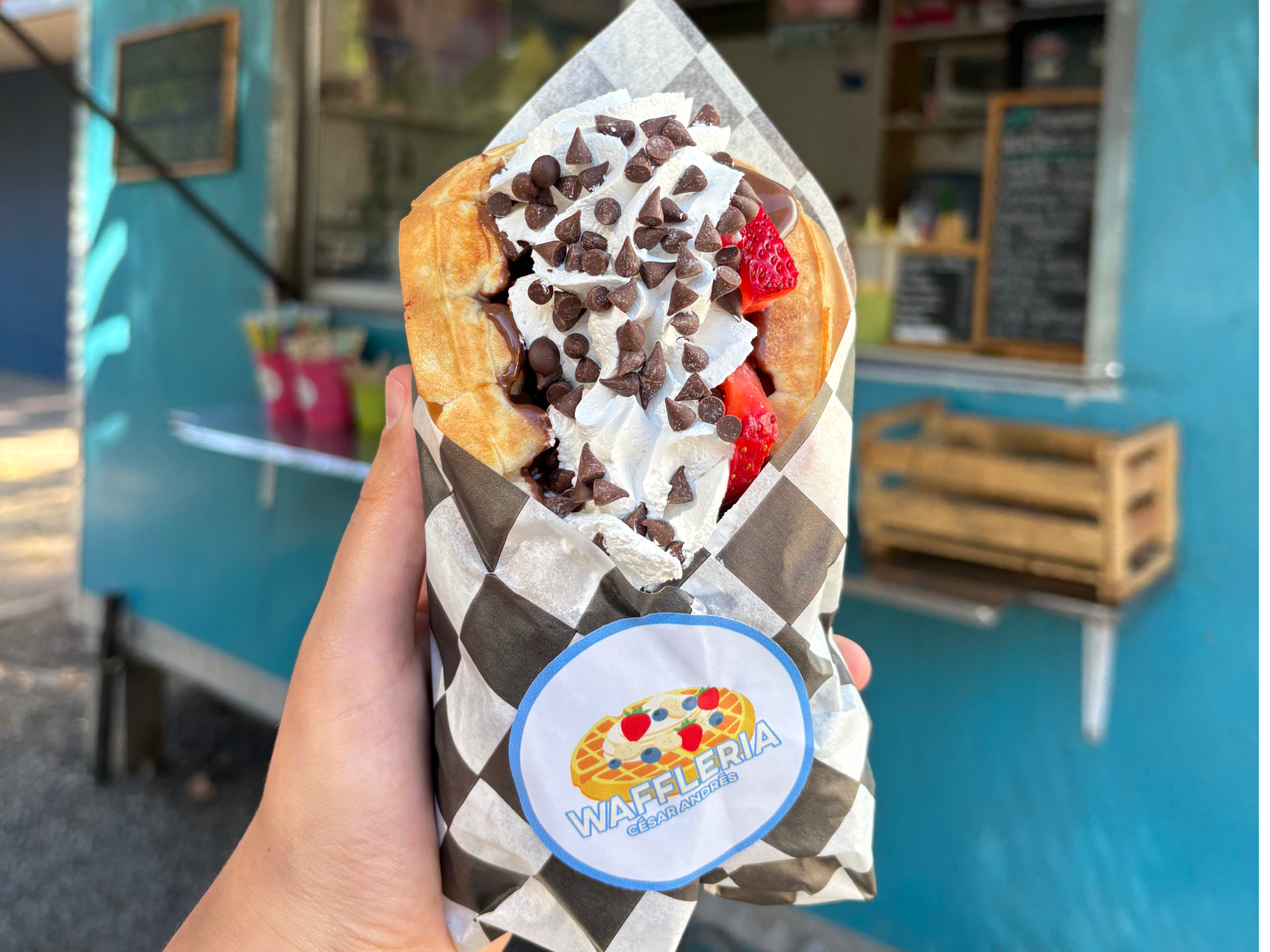 Arma tu waffle