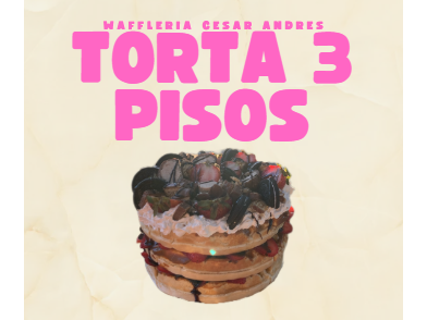 Torta de 3 pisos