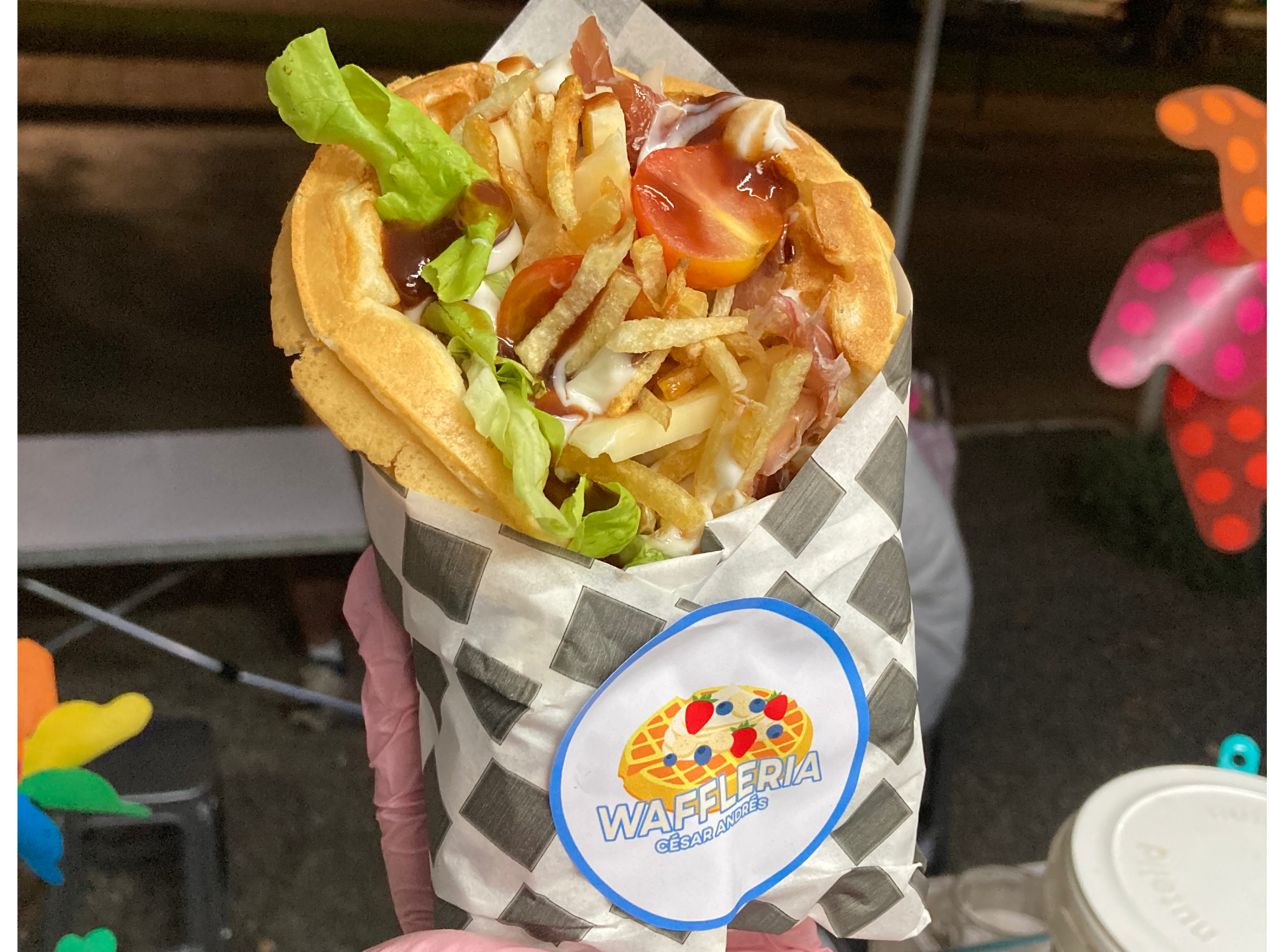 Waffle Salado