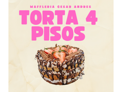 Torta de 4 pisos
