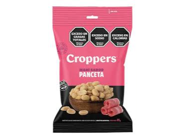 Croppers Maní Sabor Panceta 85 g