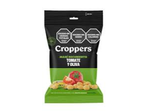 Croppers Maní Crocante Tomate y Oliva 85 g