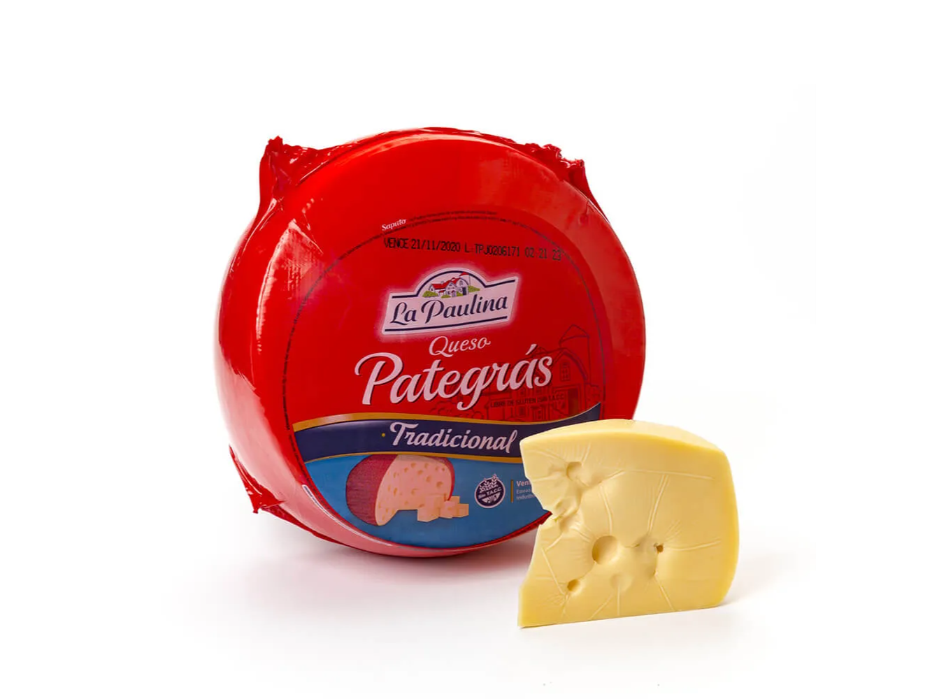 Queso Pategrás Horma La Paulina